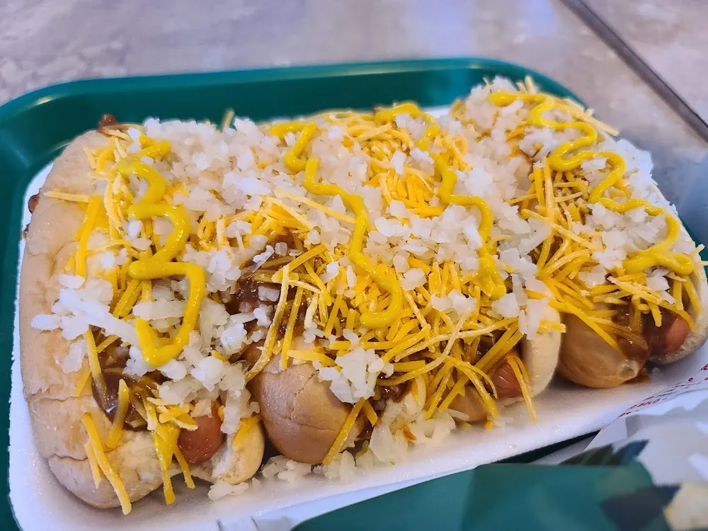 4 Coney Dogs with Everything
